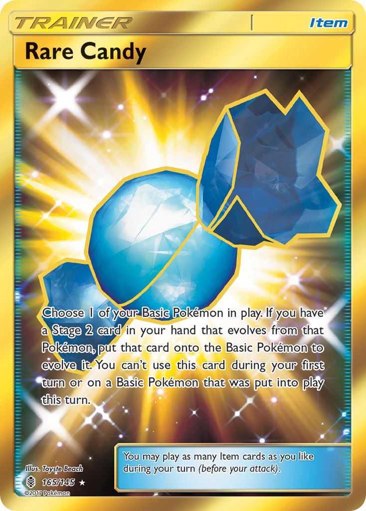 Rare Candy (165/145) [Sun & Moon: Guardians Rising] | Dragon's Lair Comics and Fantasy Houston TX