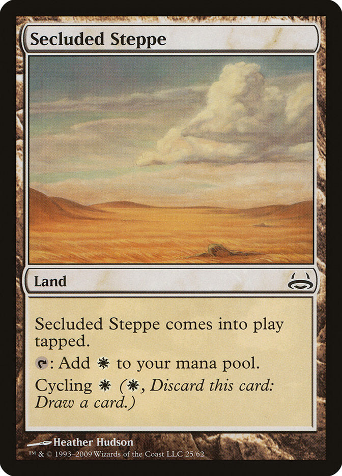 Secluded Steppe [Duel Decks: Divine vs. Demonic] | Dragon's Lair Comics and Fantasy Houston TX