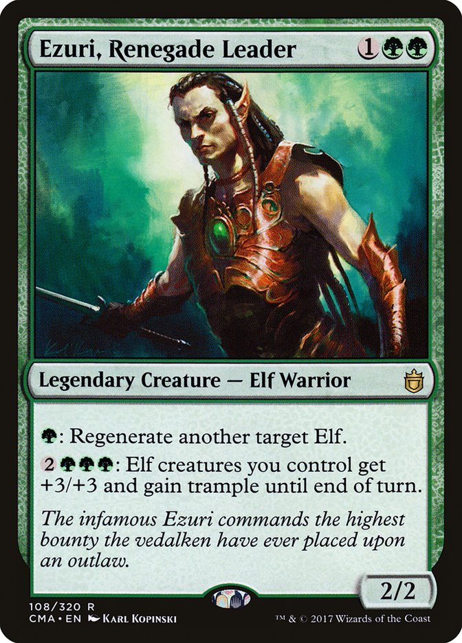 Ezuri, Renegade Leader [Commander Anthology] | Dragon's Lair Comics and Fantasy Houston TX