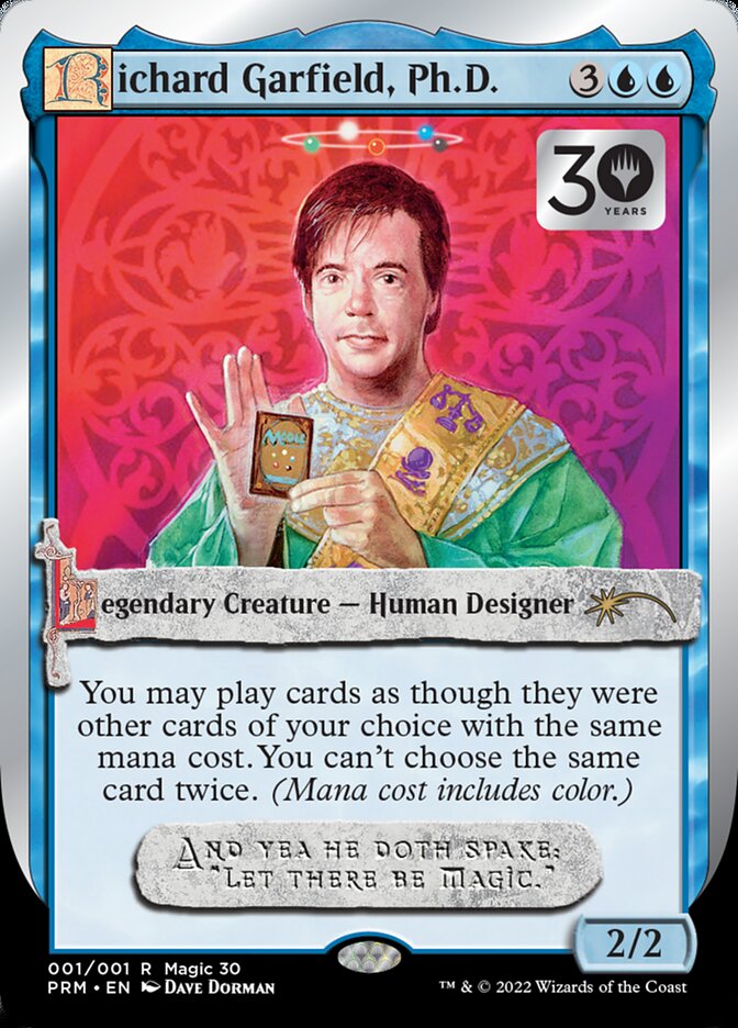 Richard Garfield, Ph.D. [30th Anniversary Promos] | Dragon's Lair Comics and Fantasy Houston TX