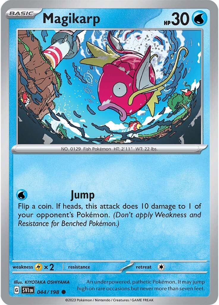 Magikarp (044/198) [Scarlet & Violet: Base Set] | Dragon's Lair Comics and Fantasy Houston TX