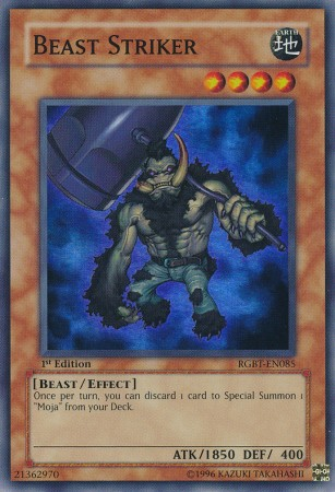 Beast Striker [RGBT-EN085] Super Rare | Dragon's Lair Comics and Fantasy Houston TX