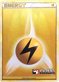 Lightning Energy (2010 Play Pokemon Promo) [League & Championship Cards] | Dragon's Lair Comics and Fantasy Houston TX