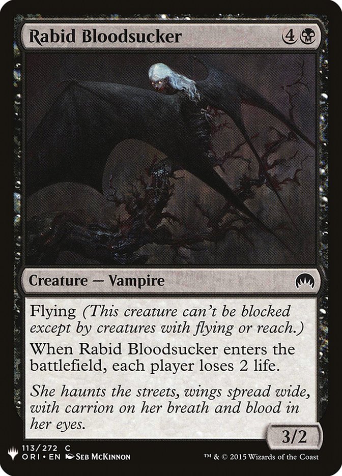 Rabid Bloodsucker [Mystery Booster] | Dragon's Lair Comics and Fantasy Houston TX