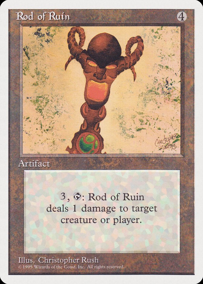 Rod of Ruin [Rivals Quick Start Set] | Dragon's Lair Comics and Fantasy Houston TX