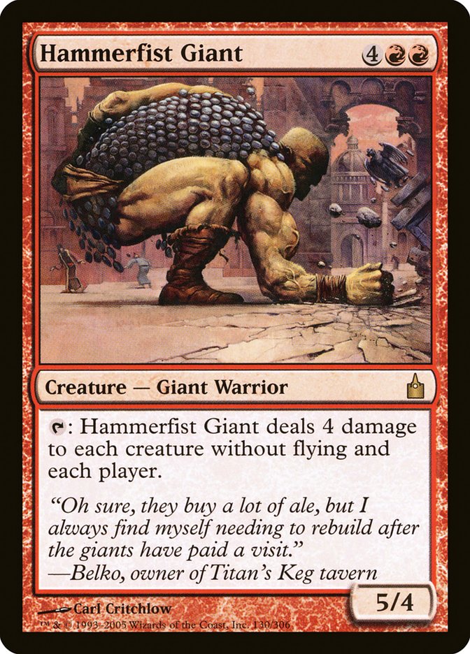 Hammerfist Giant [Ravnica: City of Guilds] | Dragon's Lair Comics and Fantasy Houston TX