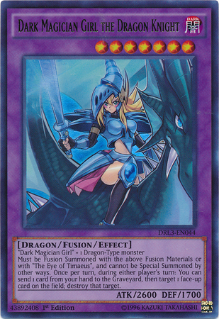 Dark Magician Girl the Dragon Knight [DRL3-EN044] Ultra Rare | Dragon's Lair Comics and Fantasy Houston TX