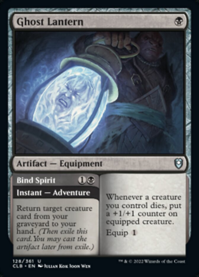 Ghost Lantern // Bind Spirit [Commander Legends: Battle for Baldur's Gate] | Dragon's Lair Comics and Fantasy Houston TX
