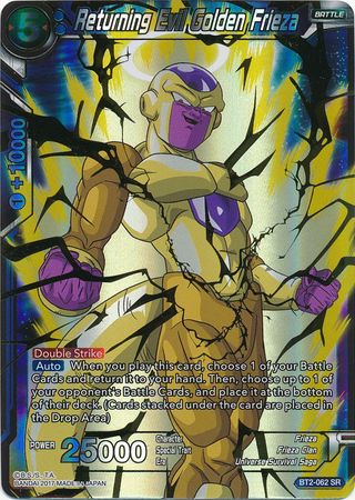 Returning Evil Golden Frieza (BT2-062) [Union Force] | Dragon's Lair Comics and Fantasy Houston TX