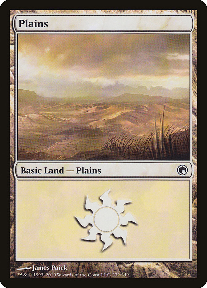 Plains (232) [Scars of Mirrodin] | Dragon's Lair Comics and Fantasy Houston TX