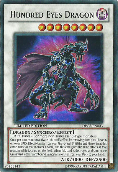 Hundred Eyes Dragon [DPC5-EN003] Super Rare | Dragon's Lair Comics and Fantasy Houston TX