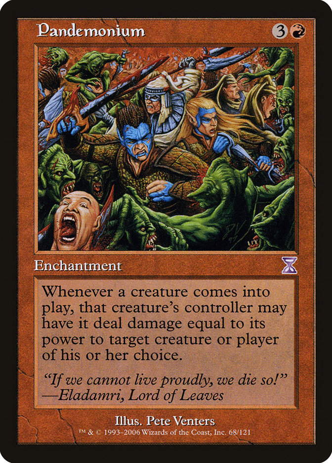 Pandemonium [Time Spiral Timeshifted] | Dragon's Lair Comics and Fantasy Houston TX