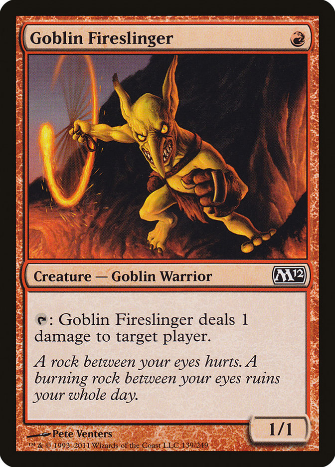 Goblin Fireslinger [Magic 2012] | Dragon's Lair Comics and Fantasy Houston TX