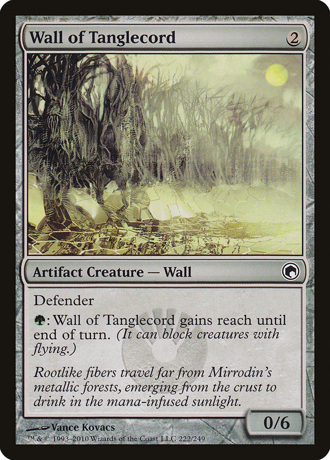 Wall of Tanglecord [Scars of Mirrodin] | Dragon's Lair Comics and Fantasy Houston TX