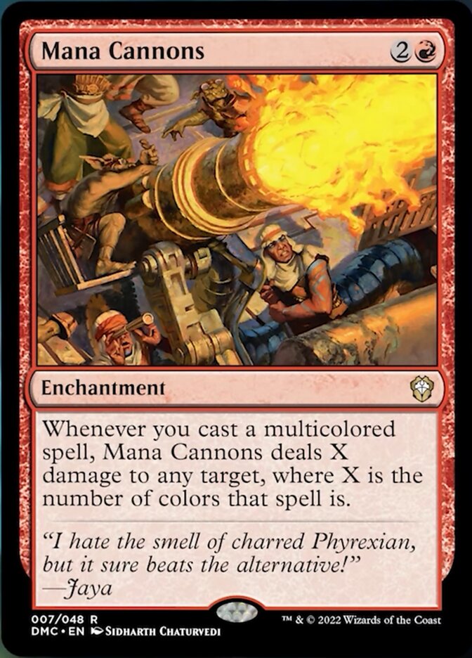 Mana Cannons [Dominaria United Commander] | Dragon's Lair Comics and Fantasy Houston TX