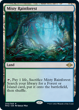 Misty Rainforest [Modern Horizons 2] | Dragon's Lair Comics and Fantasy Houston TX