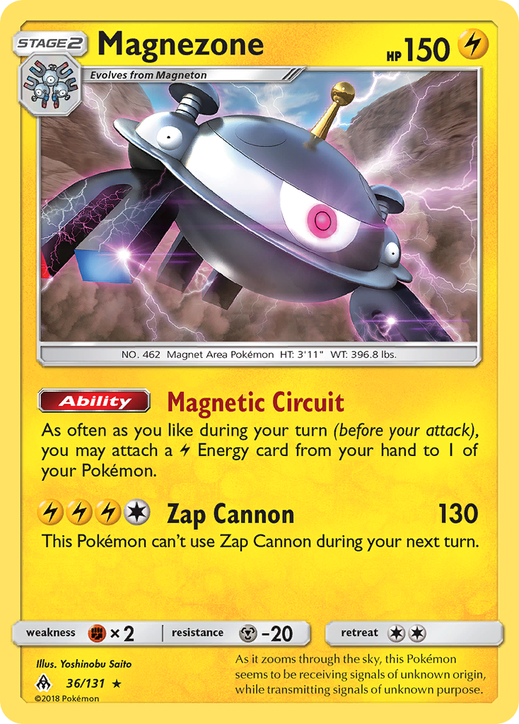 Magnezone (36/131) [Sun & Moon: Forbidden Light] | Dragon's Lair Comics and Fantasy Houston TX