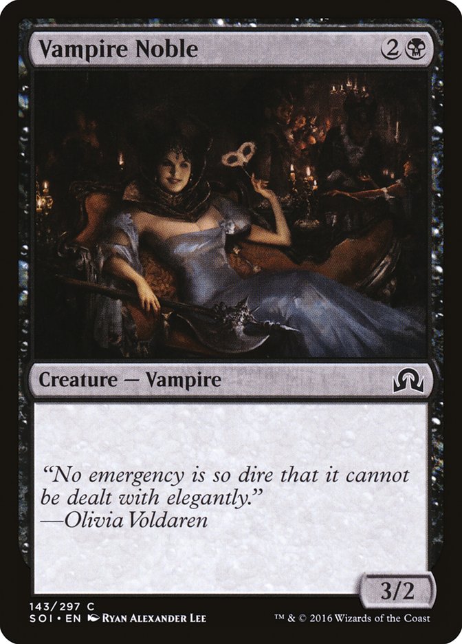 Vampire Noble [Shadows over Innistrad] | Dragon's Lair Comics and Fantasy Houston TX