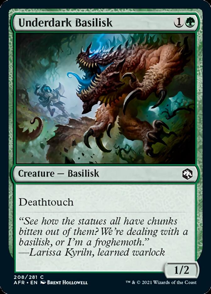 Underdark Basilisk [Dungeons & Dragons: Adventures in the Forgotten Realms] | Dragon's Lair Comics and Fantasy Houston TX