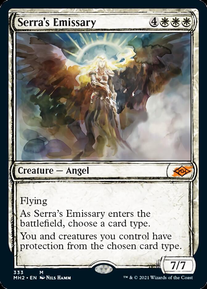 Serra's Emissary (Sketch) [Modern Horizons 2] | Dragon's Lair Comics and Fantasy Houston TX