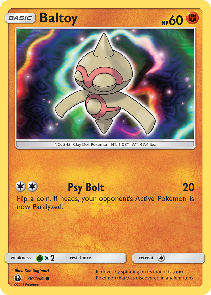 Baltoy (78/168) [Sun & Moon: Celestial Storm] | Dragon's Lair Comics and Fantasy Houston TX