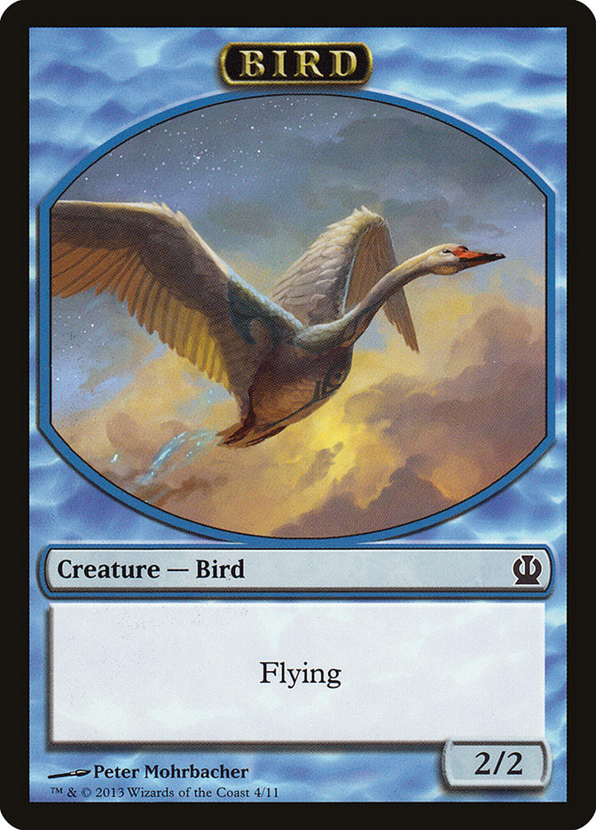 Bird Token [Theros Tokens] | Dragon's Lair Comics and Fantasy Houston TX