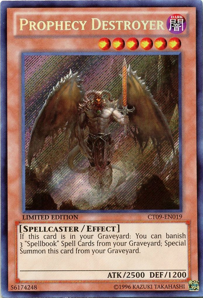 Prophecy Destroyer [CT09-EN019] Secret Rare | Dragon's Lair Comics and Fantasy Houston TX