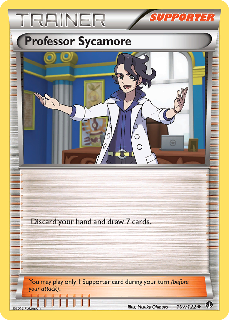 Professor Sycamore (107/122) [XY: BREAKpoint] | Dragon's Lair Comics and Fantasy Houston TX