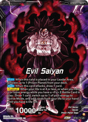 Evil Saiyan // Cumber, Maddening Force (BT20-114) [Power Absorbed Prerelease Promos] | Dragon's Lair Comics and Fantasy Houston TX