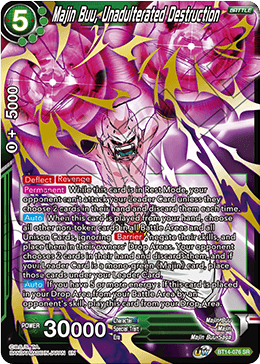 Majin Buu, Unadulterated Destruction (BT14-076) [Cross Spirits] | Dragon's Lair Comics and Fantasy Houston TX