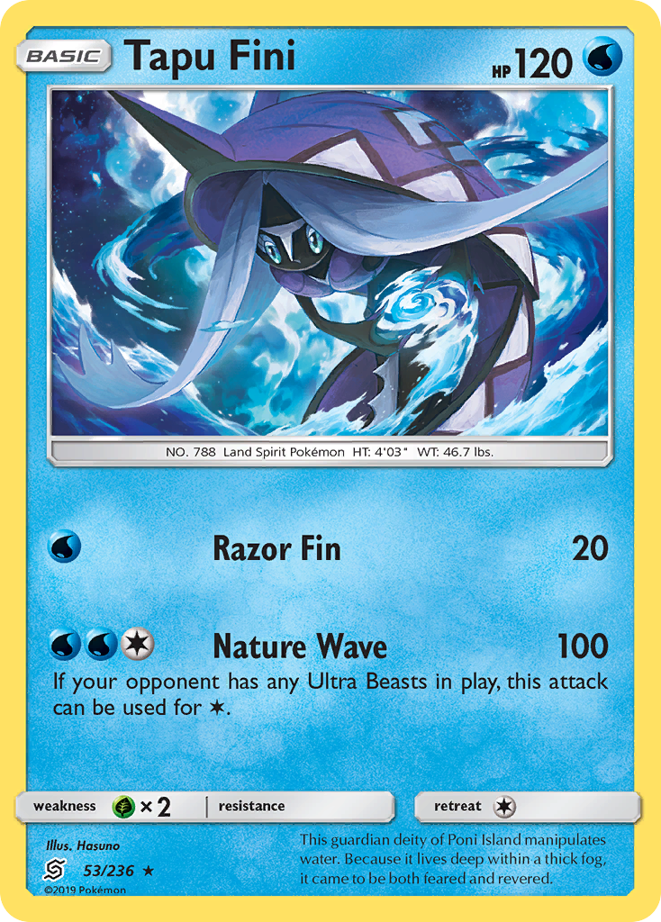 Tapu Fini (53/236) [Sun & Moon: Unified Minds] | Dragon's Lair Comics and Fantasy Houston TX