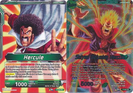 Hercule // Saiyan Delusion Hercule (P-045) [Promotion Cards] | Dragon's Lair Comics and Fantasy Houston TX