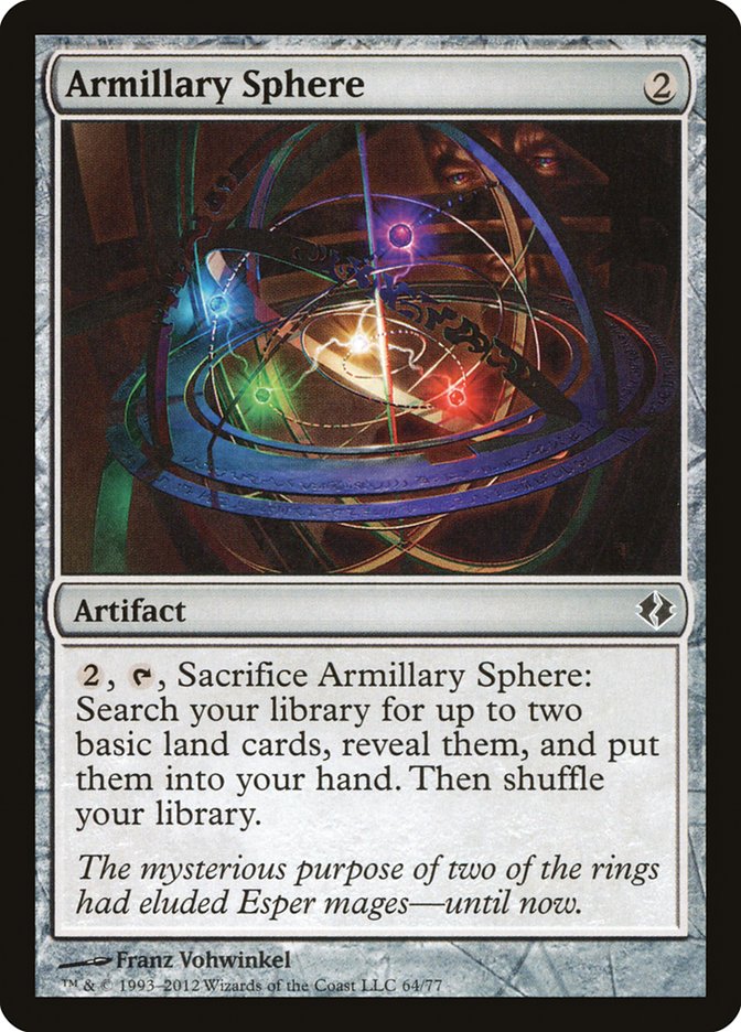 Armillary Sphere [Duel Decks: Venser vs. Koth] | Dragon's Lair Comics and Fantasy Houston TX