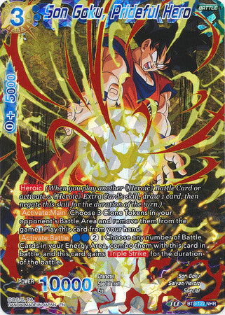 Son Goku, Prideful Hero (BT8-127) [Malicious Machinations] | Dragon's Lair Comics and Fantasy Houston TX