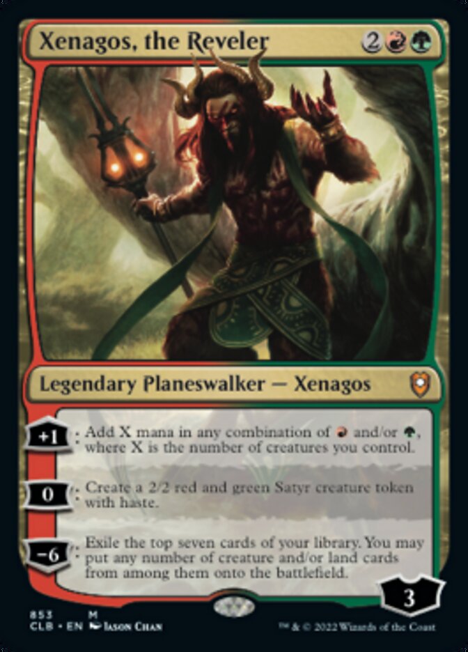 Xenagos, the Reveler [Commander Legends: Battle for Baldur's Gate] | Dragon's Lair Comics and Fantasy Houston TX