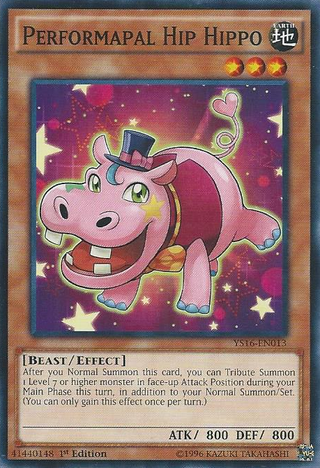 Performapal Hip HIppo [YS16-EN013] Common | Dragon's Lair Comics and Fantasy Houston TX