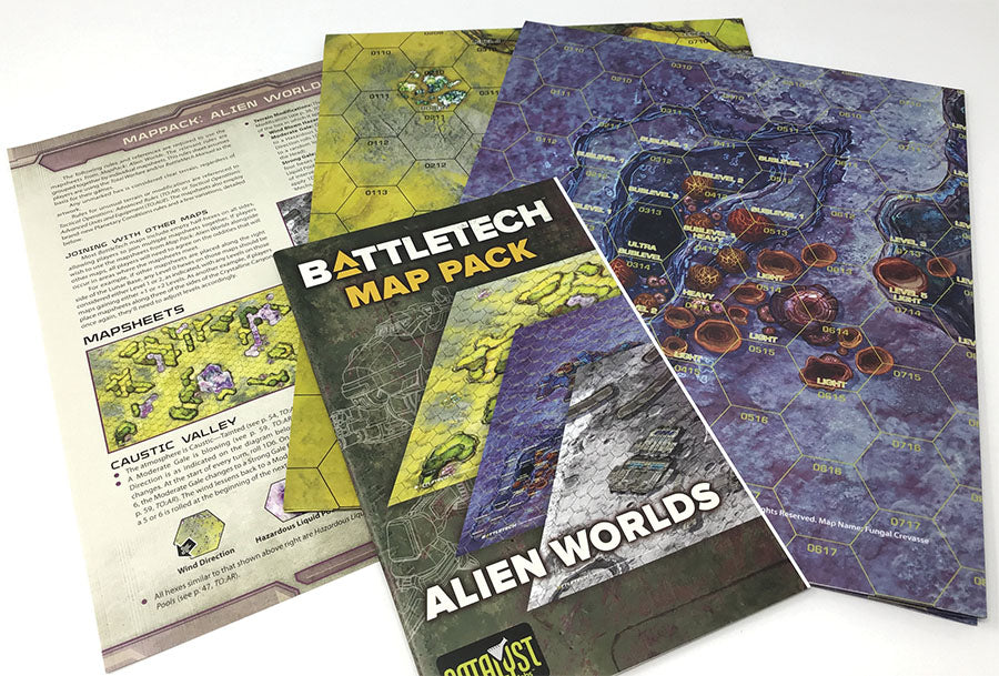 Battletech: Map Pack Alien Worlds | Dragon's Lair Comics and Fantasy Houston TX