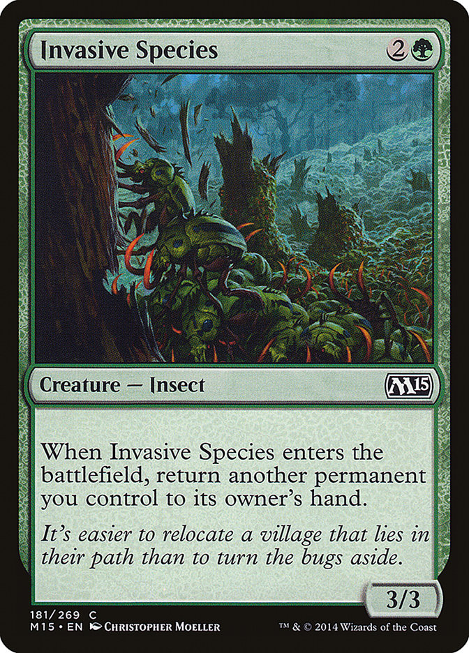 Invasive Species [Magic 2015] | Dragon's Lair Comics and Fantasy Houston TX