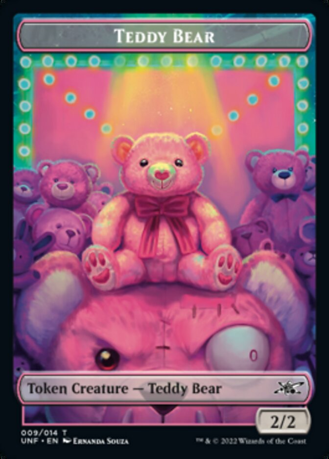 Teddy Bear Token [Unfinity Tokens] | Dragon's Lair Comics and Fantasy Houston TX