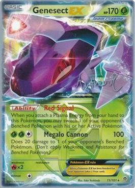 Genesect EX (11/101) (Emerald King - Andrew Estrada) [World Championships 2014] | Dragon's Lair Comics and Fantasy Houston TX