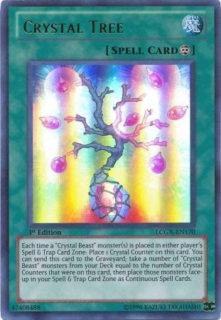 Crystal Tree [LCGX-EN170] Ultra Rare | Dragon's Lair Comics and Fantasy Houston TX