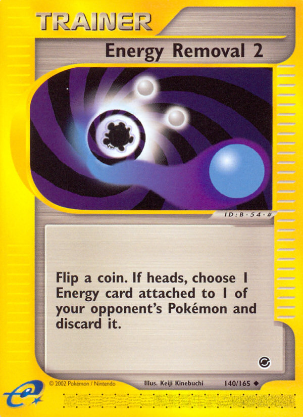 Energy Removal 2 (140/165) [Expedition: Base Set] | Dragon's Lair Comics and Fantasy Houston TX