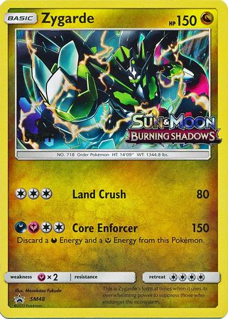 Zygarde (SM48) (Staff Prerelease Promo) [Sun & Moon: Black Star Promos] | Dragon's Lair Comics and Fantasy Houston TX