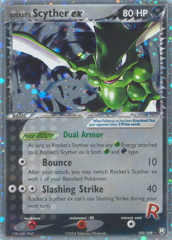 Rocket's Scyther ex (102/109) [EX: Team Rocket Returns] | Dragon's Lair Comics and Fantasy Houston TX