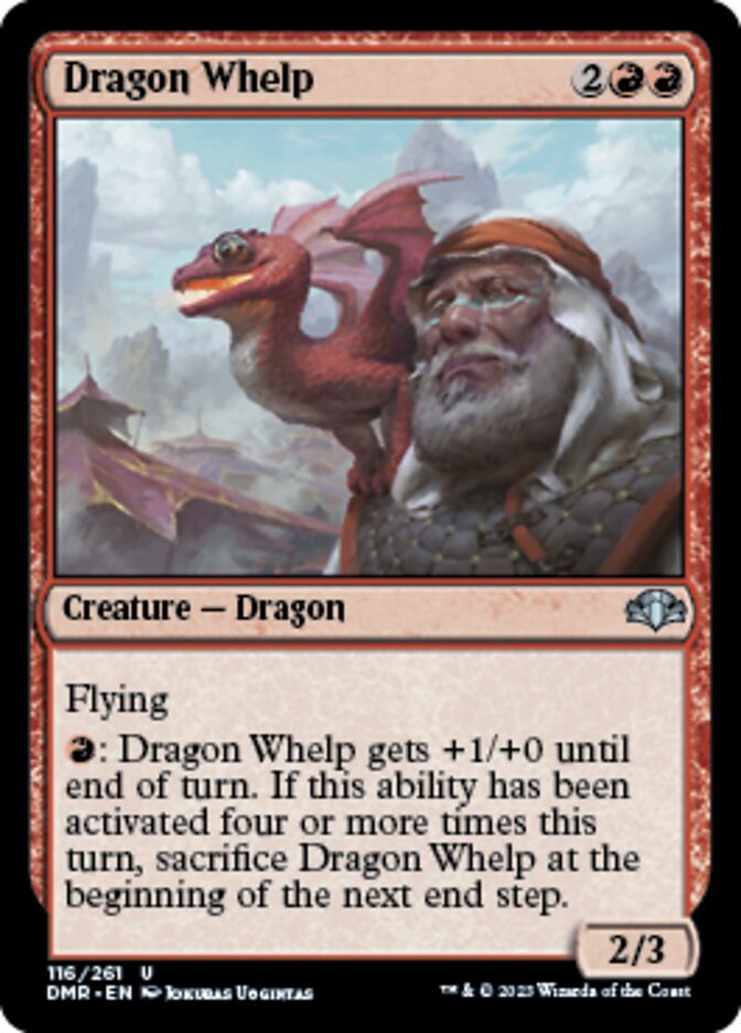 Dragon Whelp [Dominaria Remastered] | Dragon's Lair Comics and Fantasy Houston TX