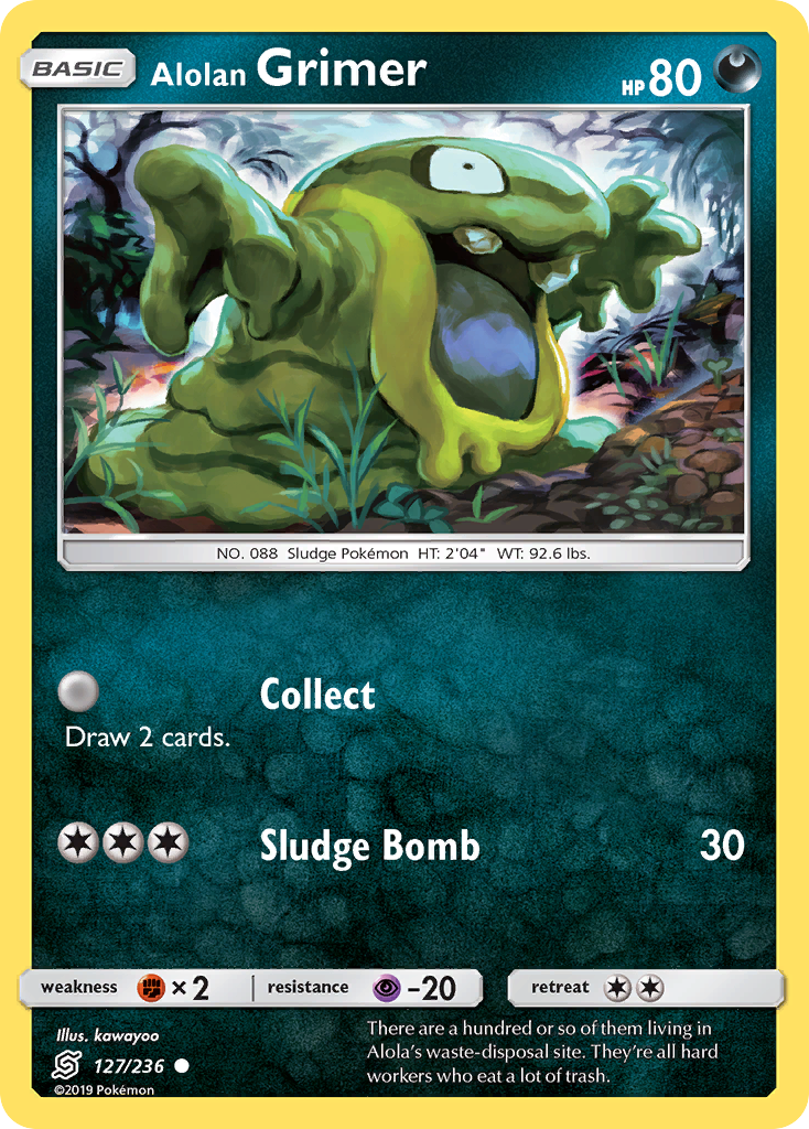 Alolan Grimer (127/236) [Sun & Moon: Unified Minds] | Dragon's Lair Comics and Fantasy Houston TX