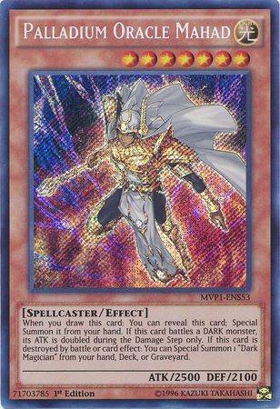 Palladium Oracle Mahad [MVP1-ENS53] Secret Rare | Dragon's Lair Comics and Fantasy Houston TX