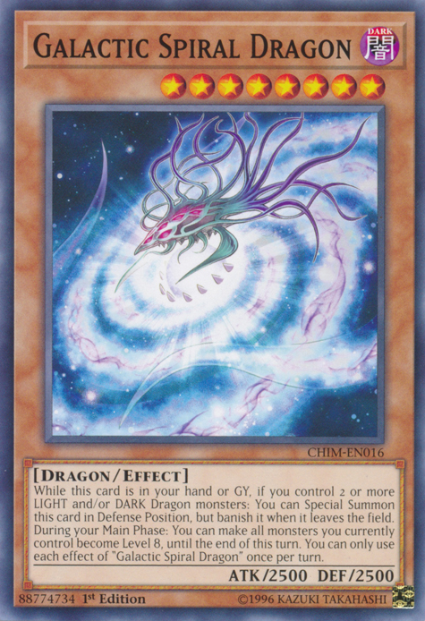 Galactic Spiral Dragon [CHIM-EN016] Common | Dragon's Lair Comics and Fantasy Houston TX