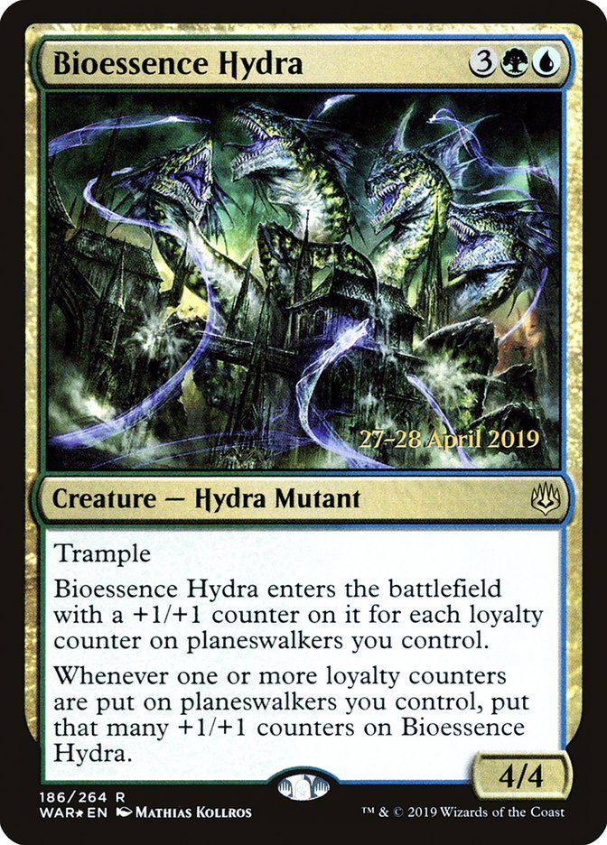 Bioessence Hydra [War of the Spark Prerelease Promos] | Dragon's Lair Comics and Fantasy Houston TX