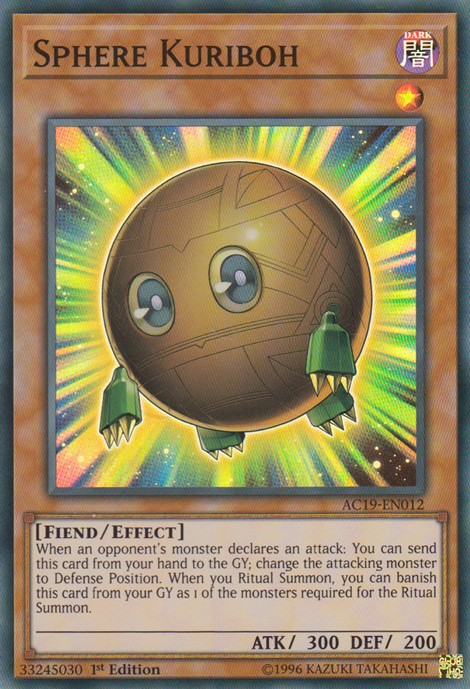 Sphere Kuriboh [AC19-EN012] Super Rare | Dragon's Lair Comics and Fantasy Houston TX